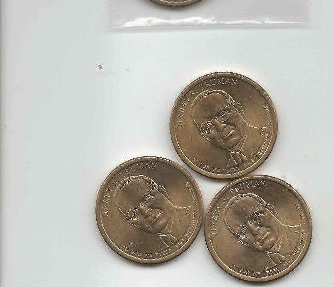 2015 –D Pres. Truman Dollar.