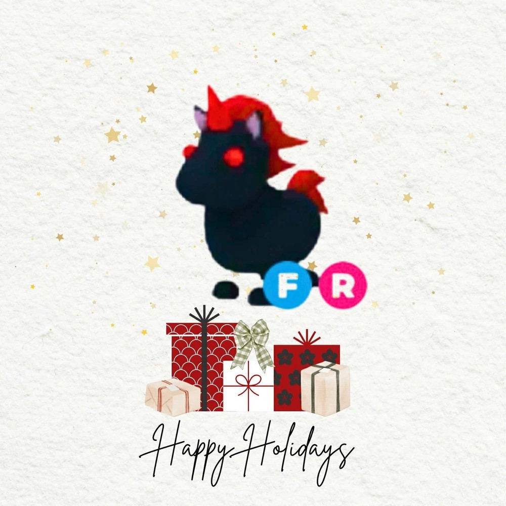 Adopt - FR Evil Unicorn - Fly Ride *SAME DAY DELIVERY*
