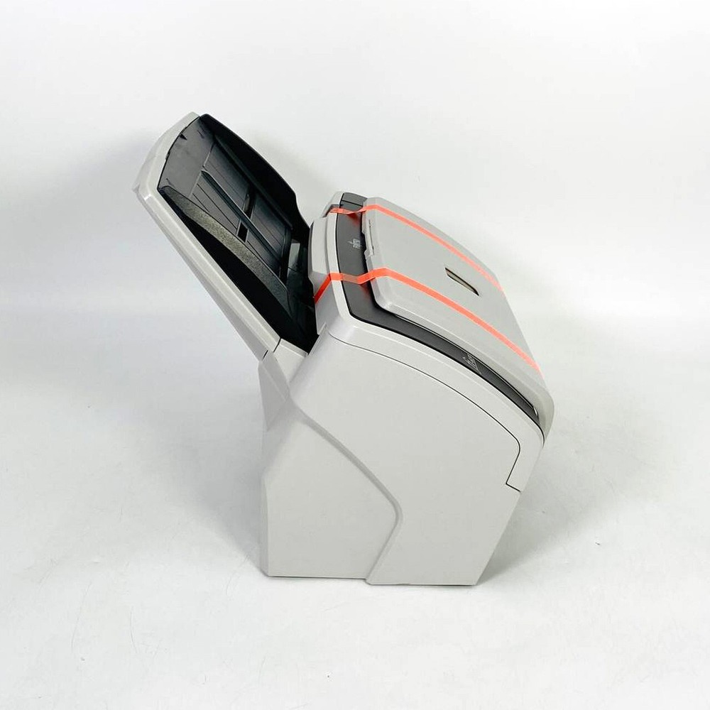 Fujitsu Fi-6130 Document Scanner w/Adapter/USB/Setup Drivers ZERO ROLLERS COUNT!