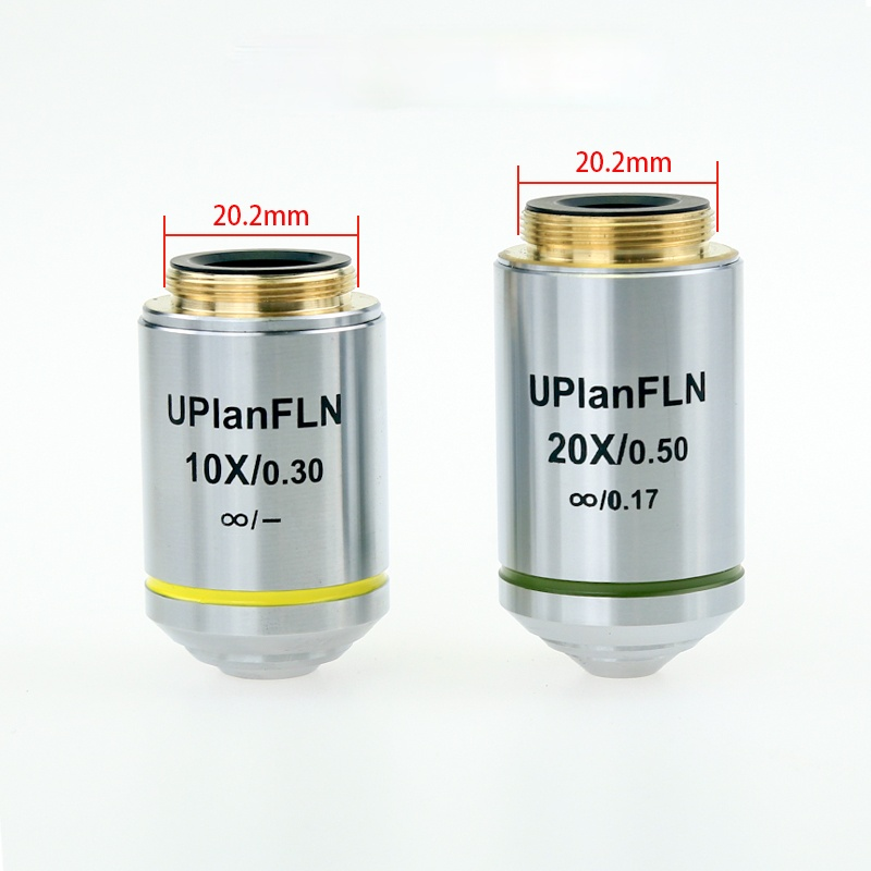 4X-100X UplanFLN Semi Apochromatic Objective Lens f Olympus Infinity Microscope