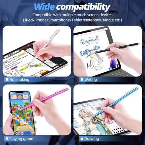 Mesh Fiber Tips (Pack) Stylus Pen Replacement Tips Suitable for capacitive 10