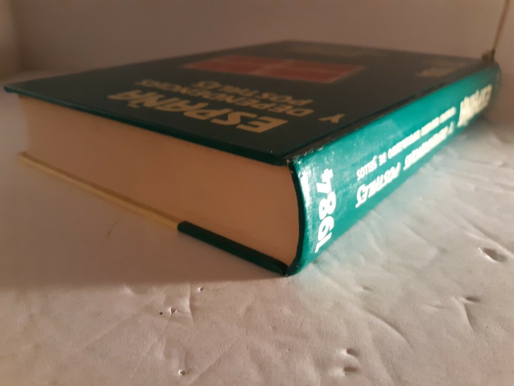 Stamp Handbook ESPANA Hardcover Written in Spanish Price Guide VGC