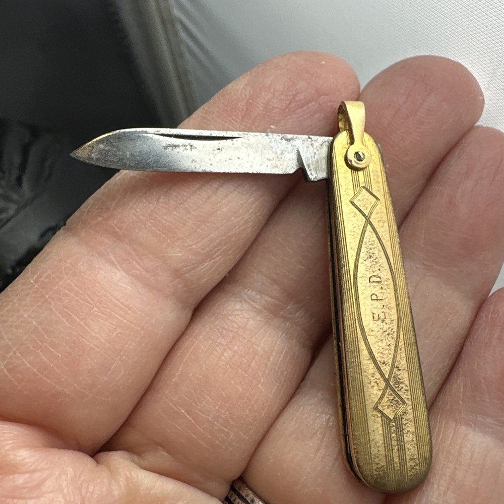 Antique Chatelaine Knife