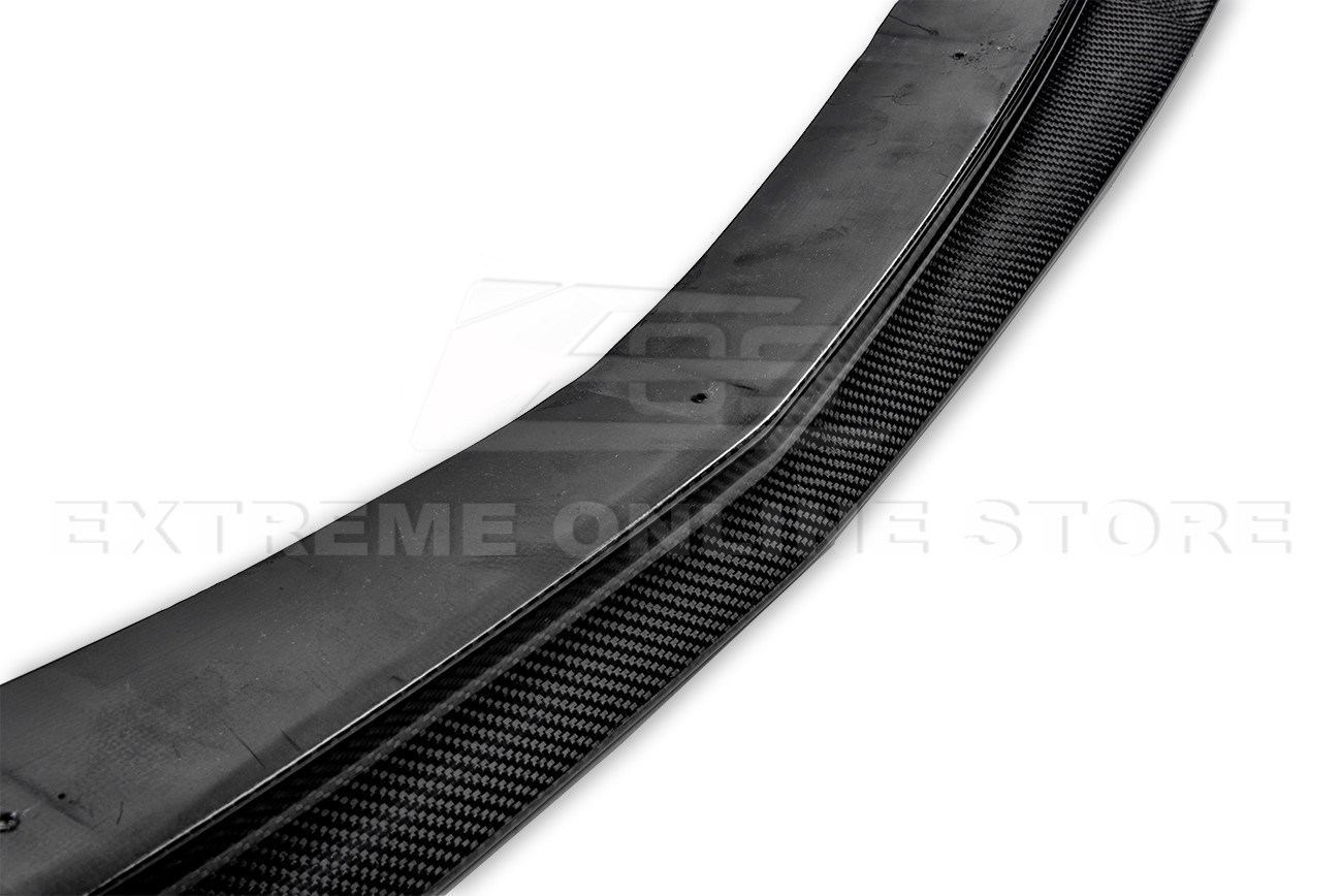 ZR1 Style CARBON FIBER Front Bumper Lip Splitter For 05-13 Corvette C6 WIDE BODY