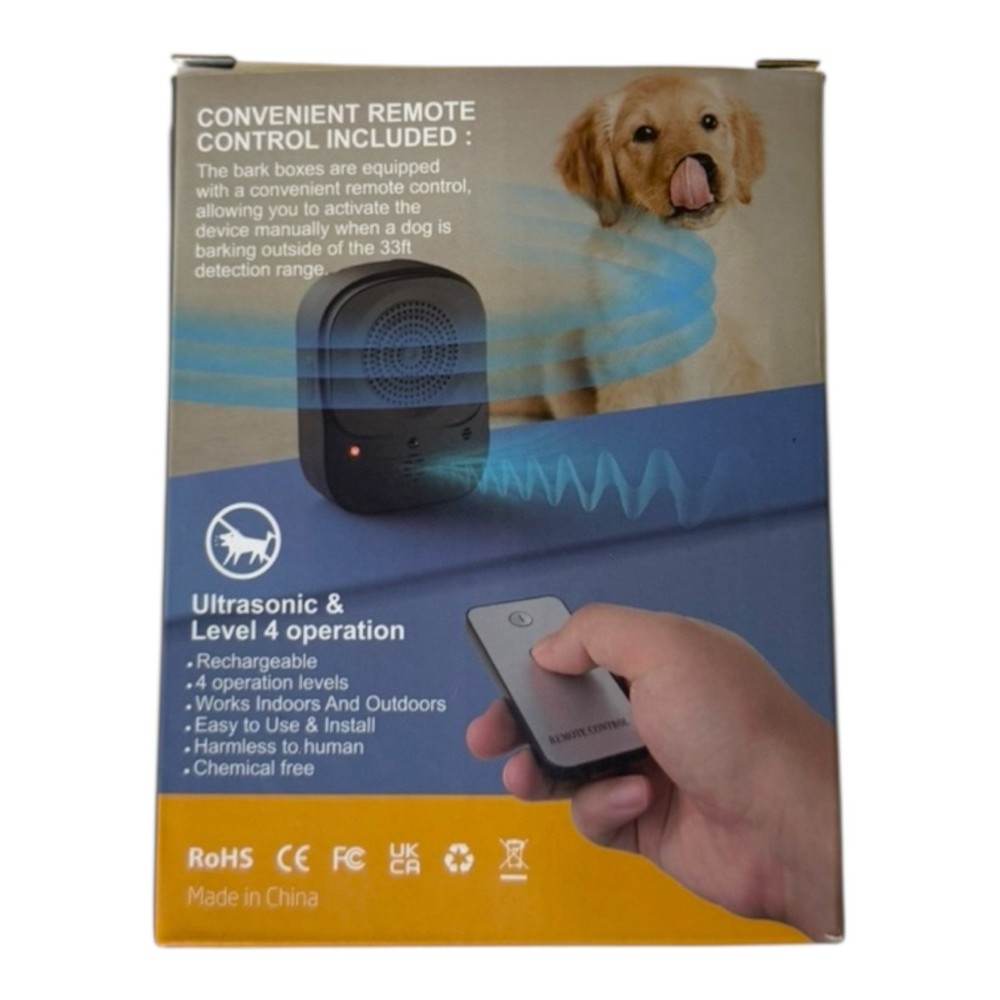 Anti Barking Device with Remote Control unused