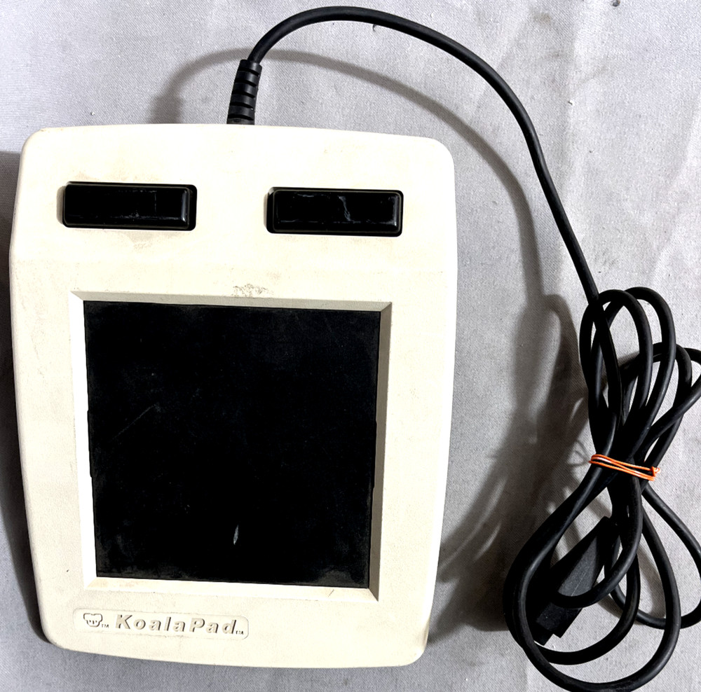 Untested Spider Eater Music disk Apple 2/2+/2E Educational Koala Ware w/Pad