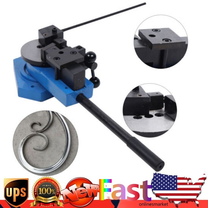 Universal Metal Bender Radius Angle&Radius Bender Flat Steel Bending Machine