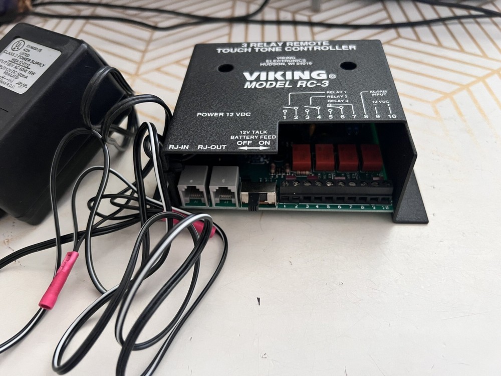 Viking RC-3 3 relay remote touch tone controller