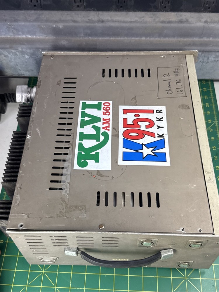 Marti RPT-40L Remote Pickup Transmitter As Is Untested Parts Or Repair