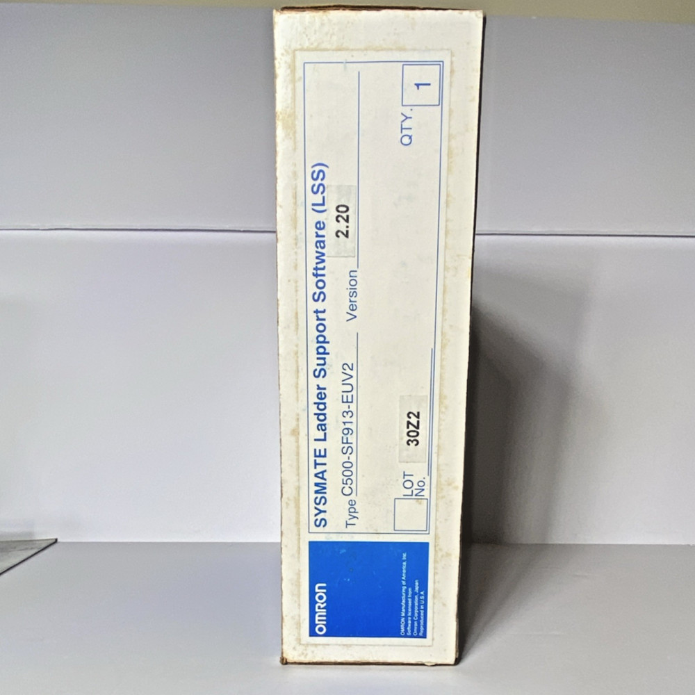 Omron SYSMATE Ladder Support Software C500-SF913-EUV2 Ver. 2.20 PLC Programming