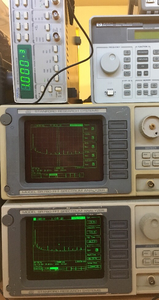 SRS SR760 FFT Spectrum Analyzer Stanford Research Systems