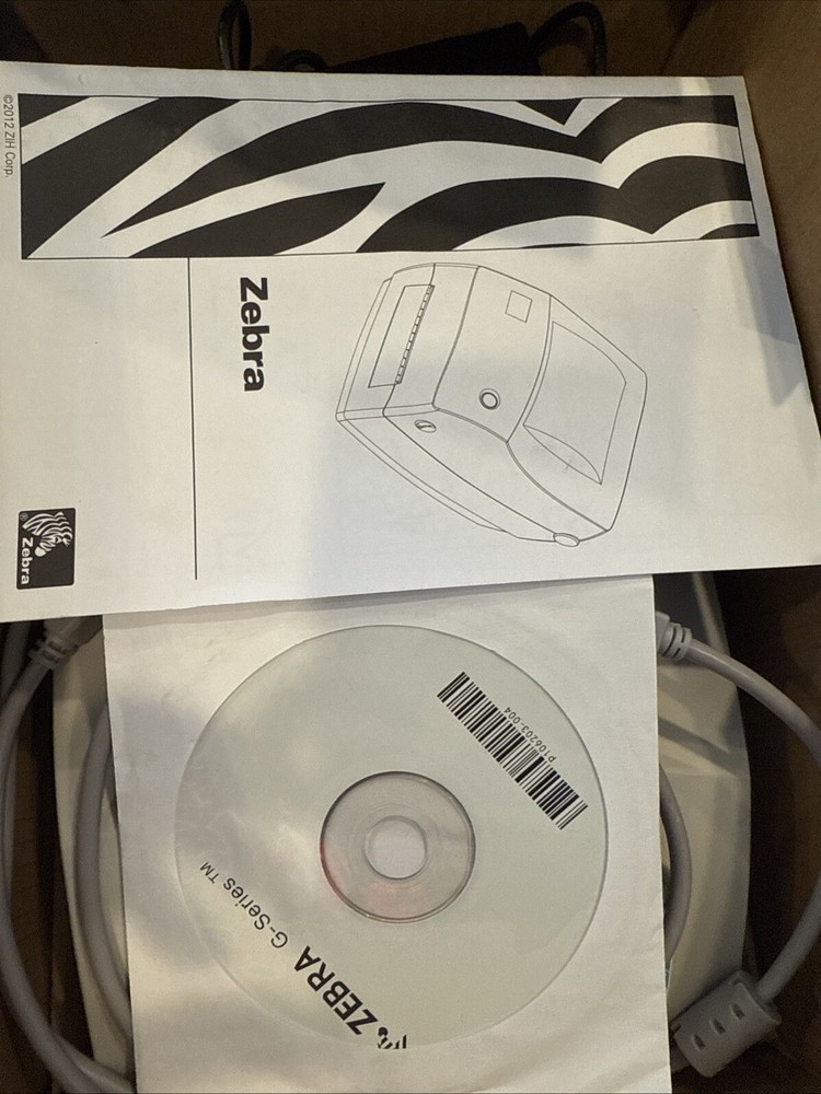 Zebra GC420t Printer Open As Is See Photos