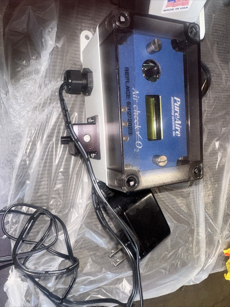 PureAire Oxygen Monitoring system Model DRA 99016