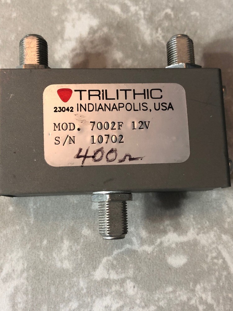 Trilithic 23042 7002F 12V Coaxial Splitter