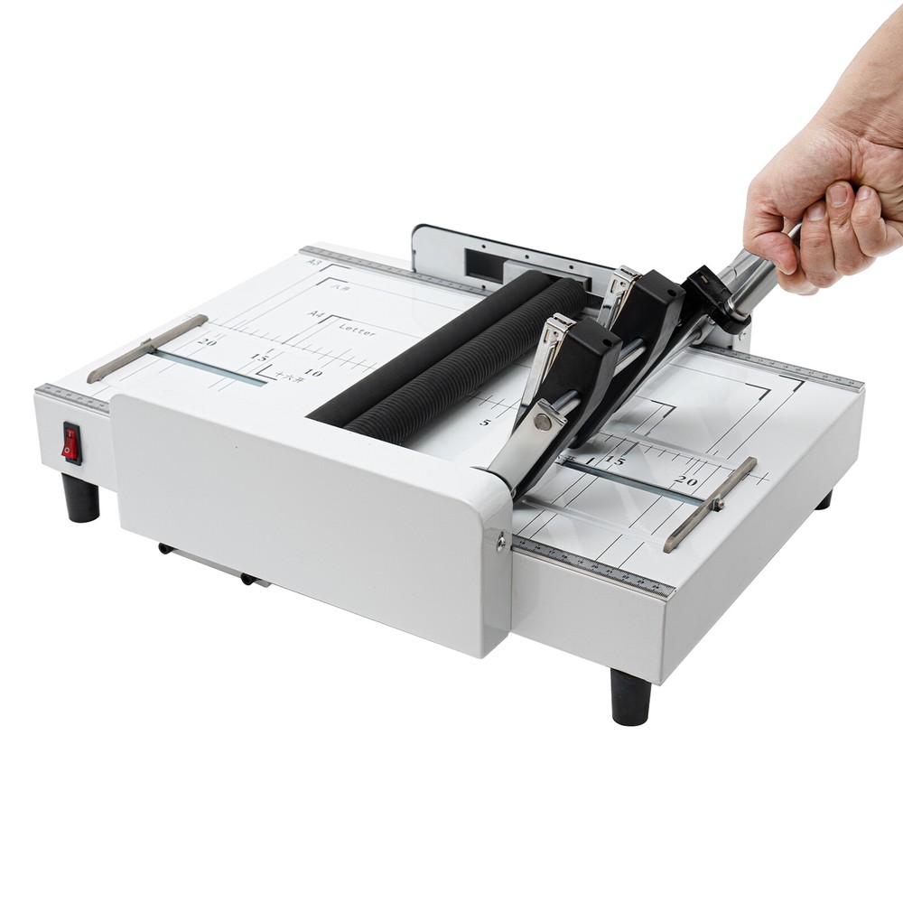 A3 Booklet Maker, Paper Folding Machine, Binding & Folding Machine Folder Making