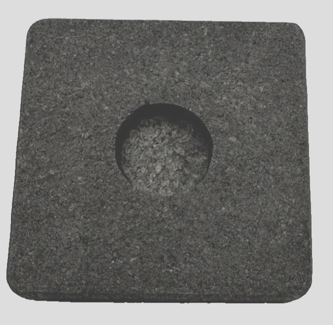 Graphite Ingot Mold For Casting 1/4 oz Gold Round