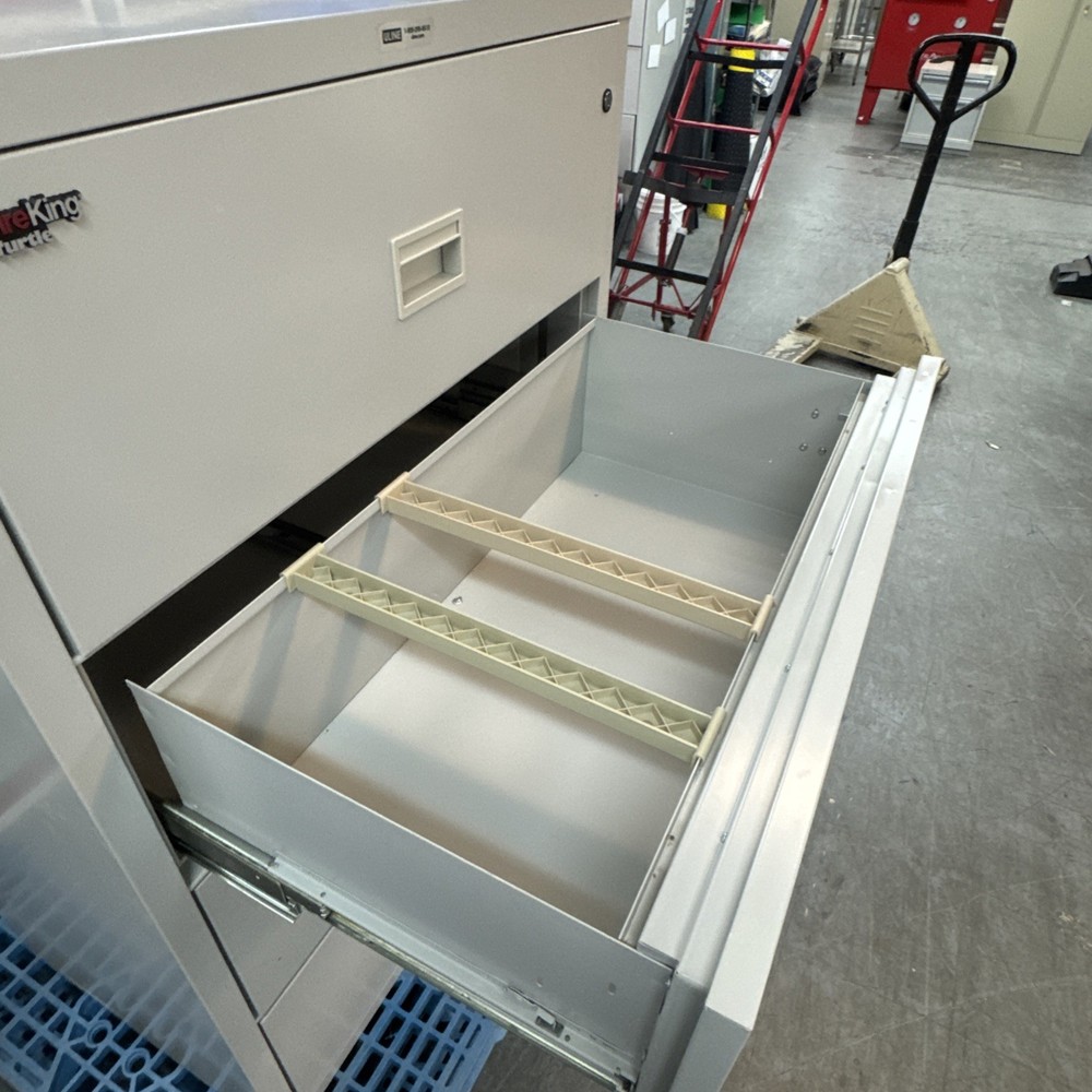 FIREKING TURTLE 4 DRAWER FIRE RESISTANT CABINET, GREAT CONDITION!! W/KEY