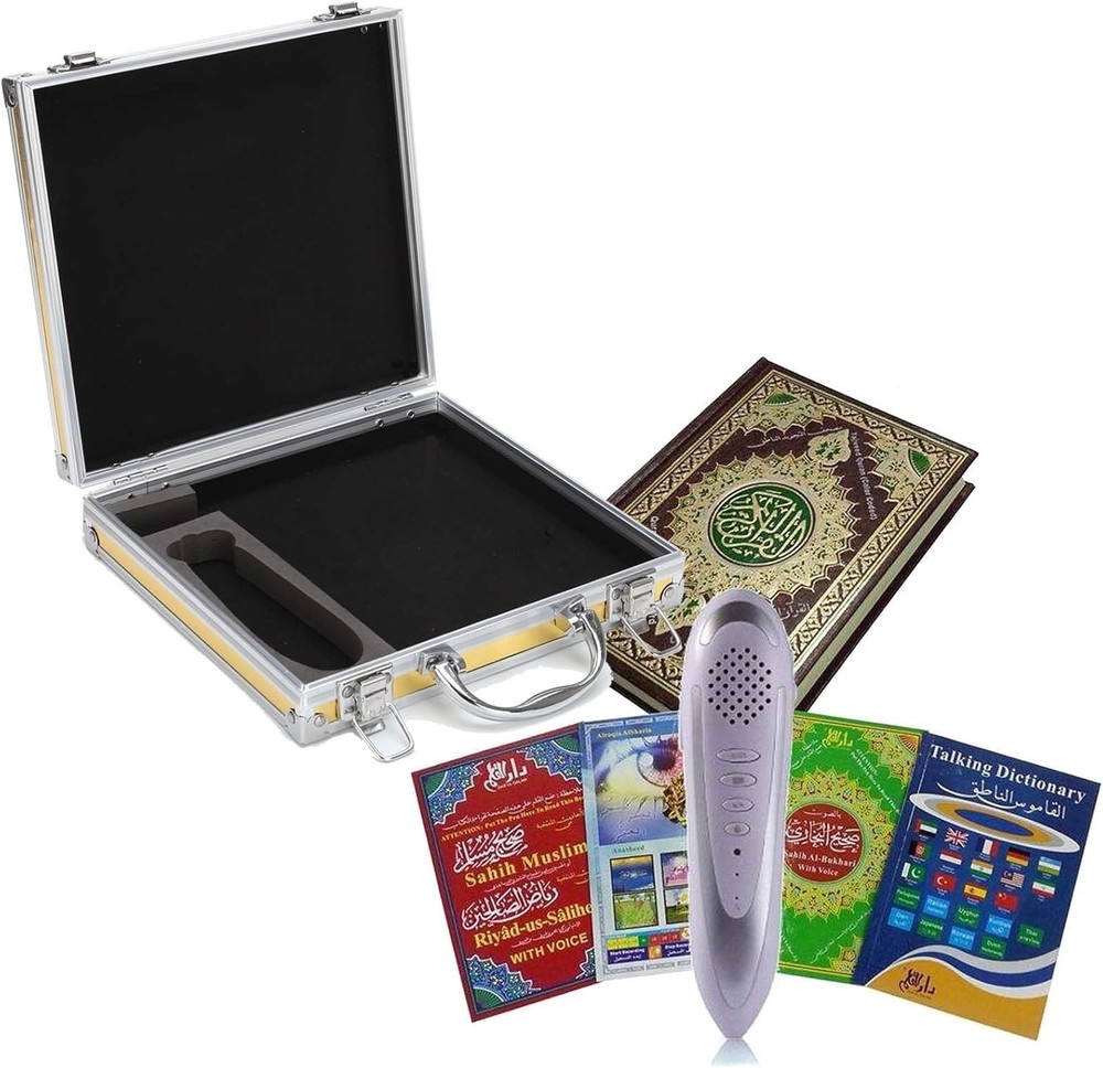 Digital Quran Pen Reader Translator Talking Reader Rechargeable Quran Book Re...