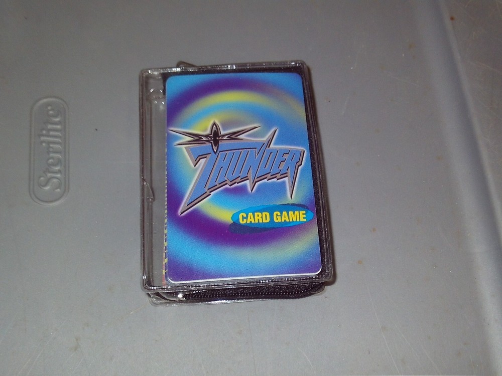 WCW THUNDER CARD GAME DECK 54 CARD DECK
