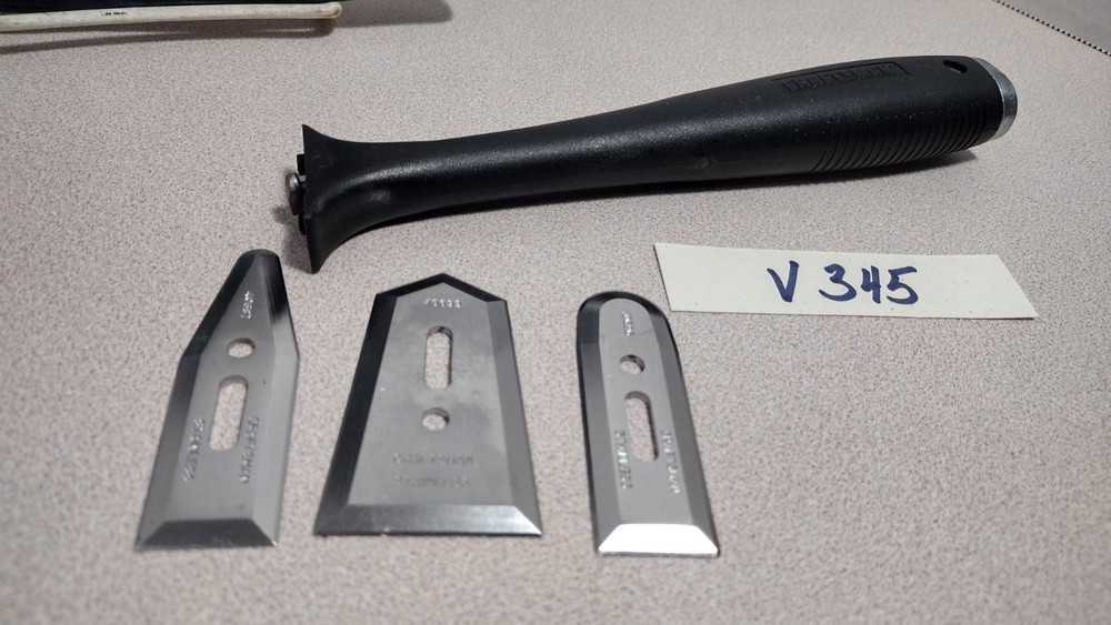 Craftsman Handi-Scraper 940690 Utility Scraper Handle, 3 Blades & Instructions (