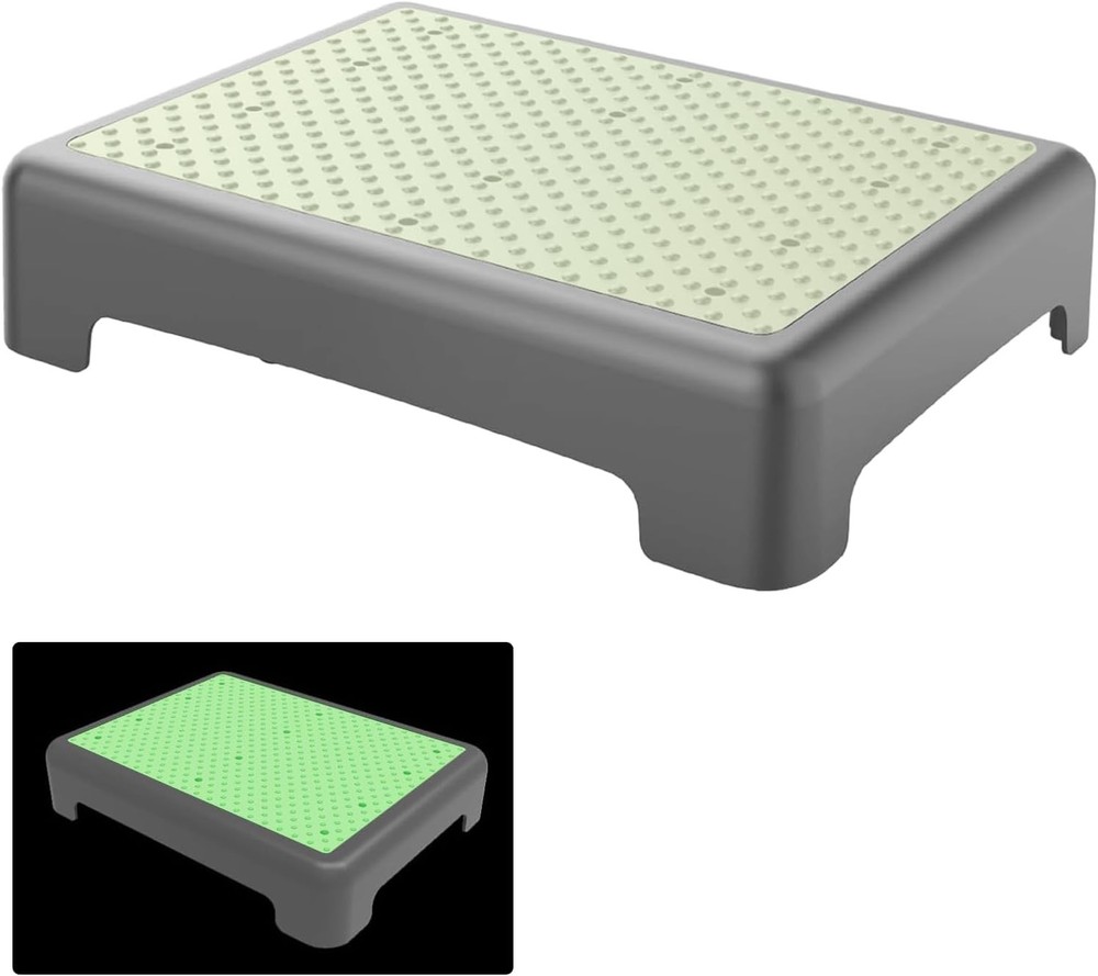 Mobility Step Stool for Adults, Noctilucent Bed Step Stools, acity