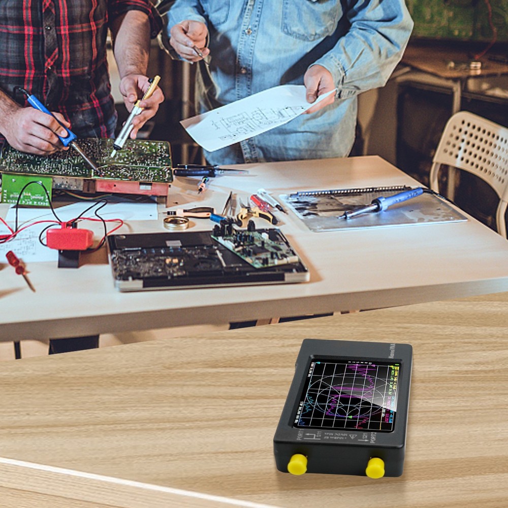 Efficiency and Portability Combined in Vector Network Antenna Analyzer