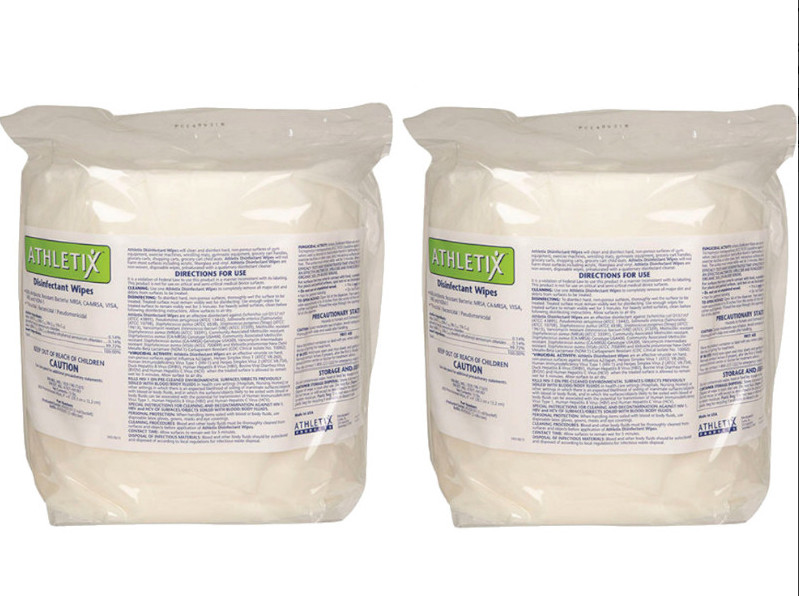 Contec Athletix ATHD0201 Surface Refill Premoistened Manual Pull Wipes