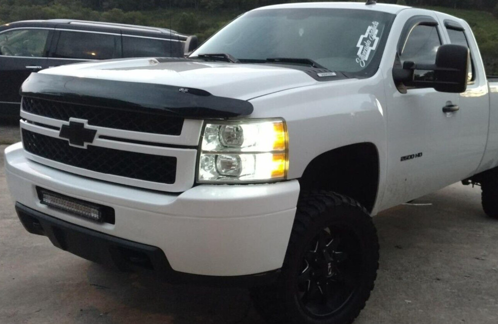 BugFlector Hood Protector Bug Shield Deflector for 2011-2014 Silverado 2500 3500