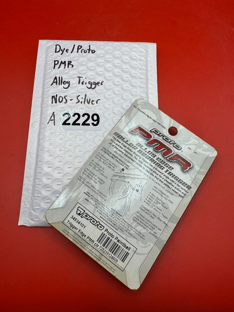Dye/Proto PMR Alloy Trigger NOS-Silver