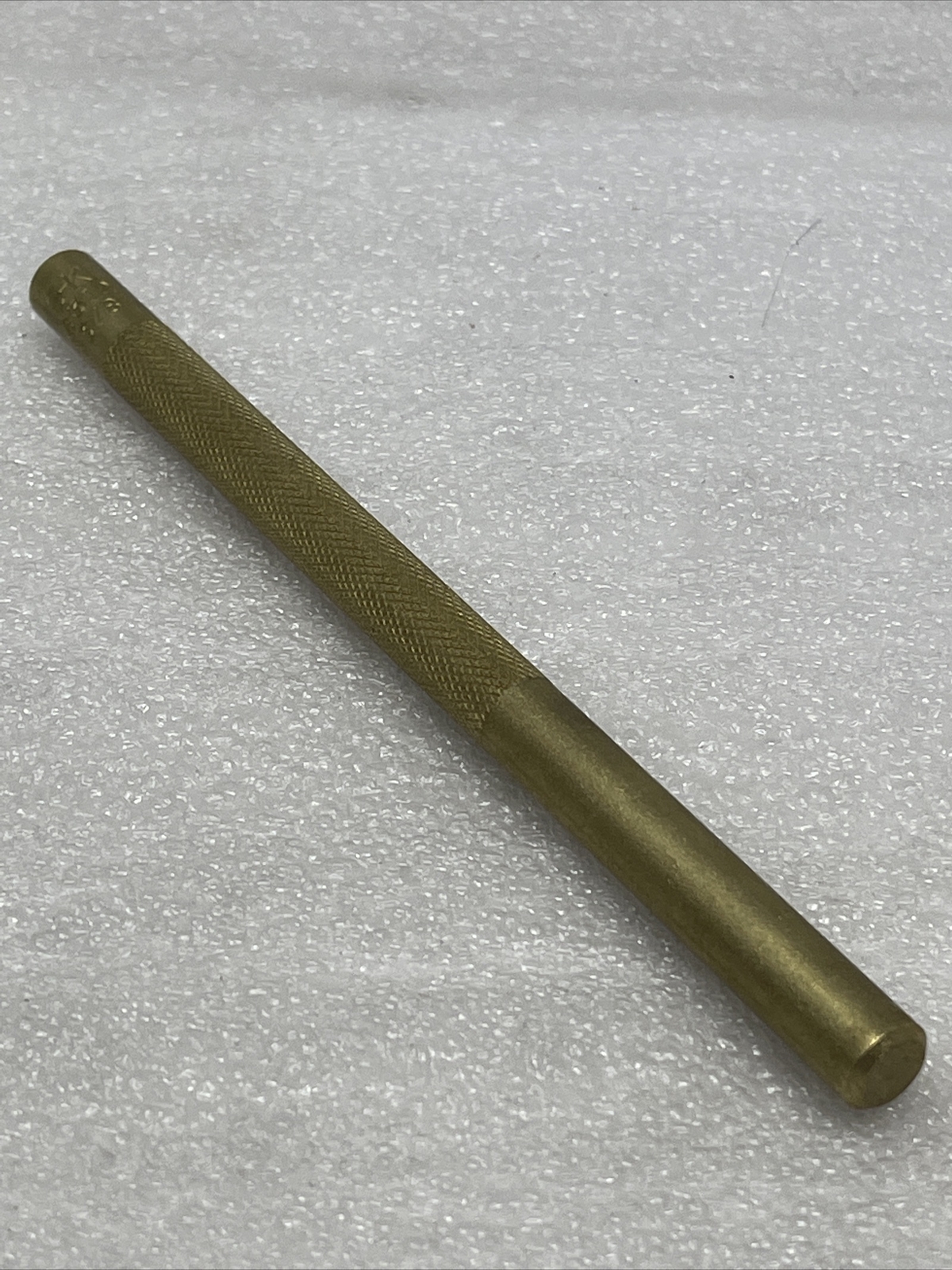 SK Tools 3/8” Brass Drift Punch, 6312, Knurled Shank, 6” Long, USA Made, New