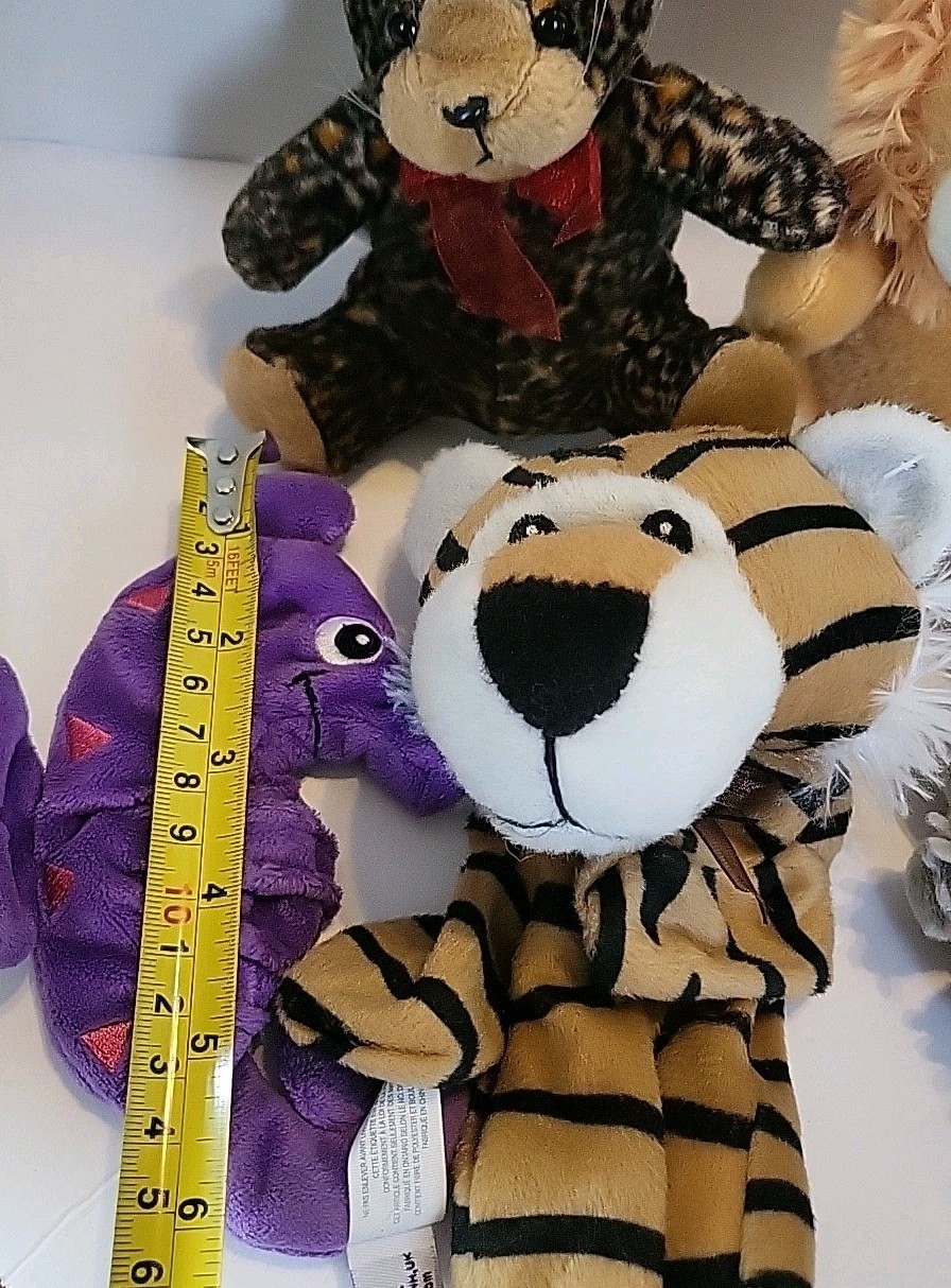 Plush Mixed Lot Of 5 Stuffed Animals