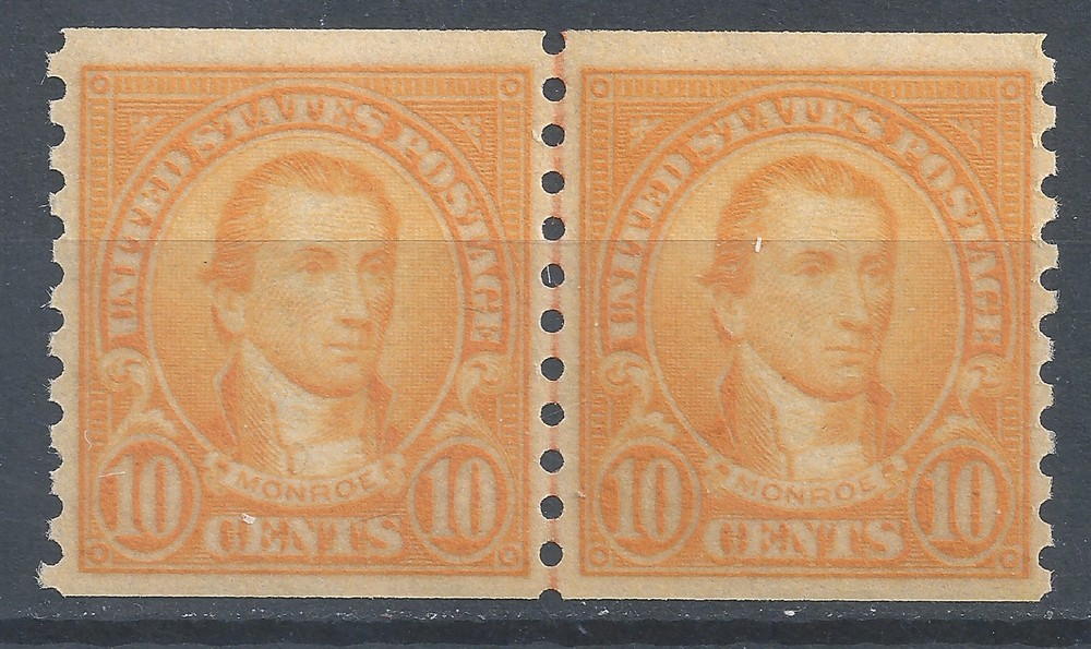 1924 #603 MNH Joint Line Pair  CV $50