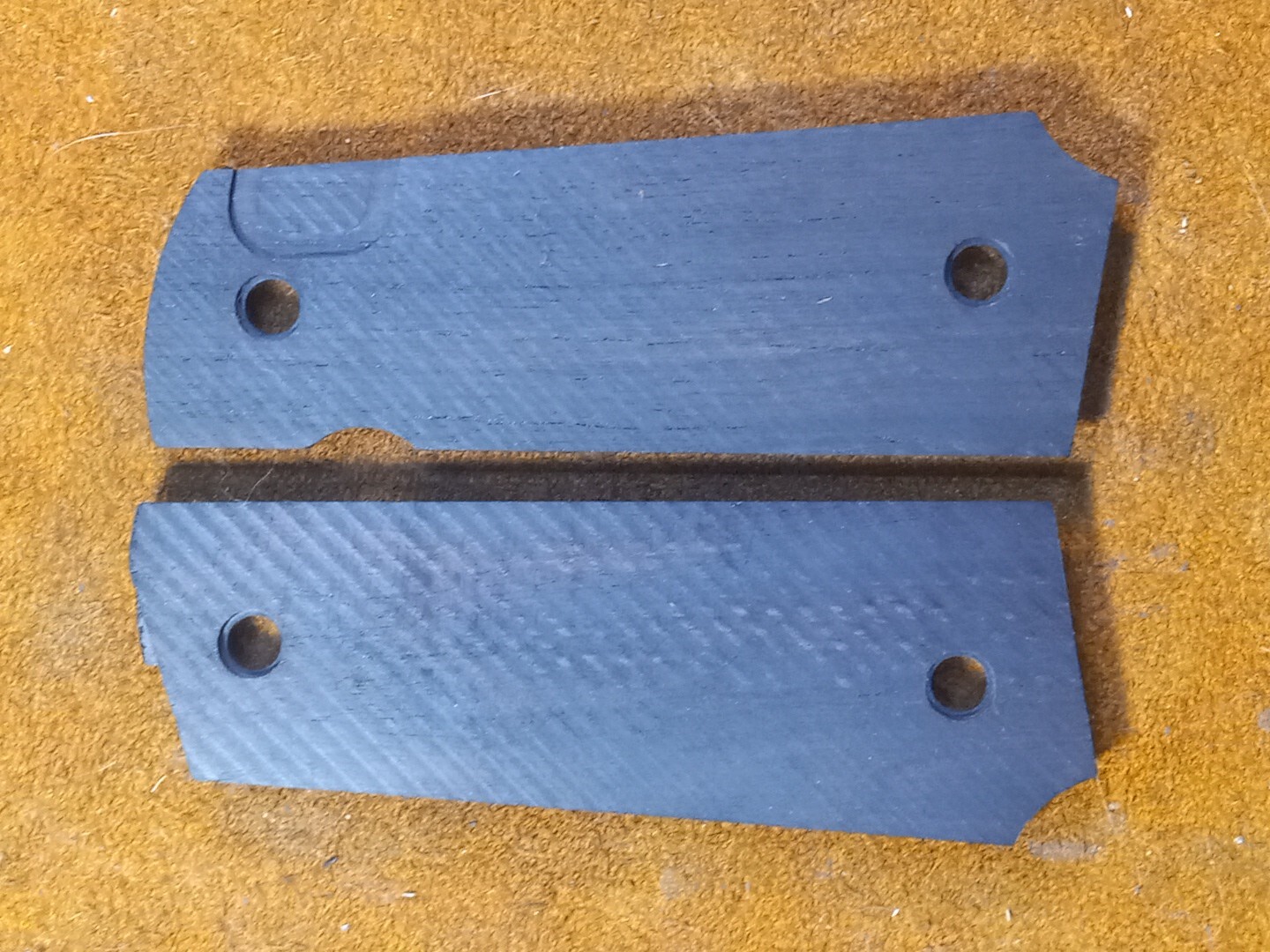 WWI WWII 1911 1911A1 Colt Grips Solid Walnut No Double Diamond