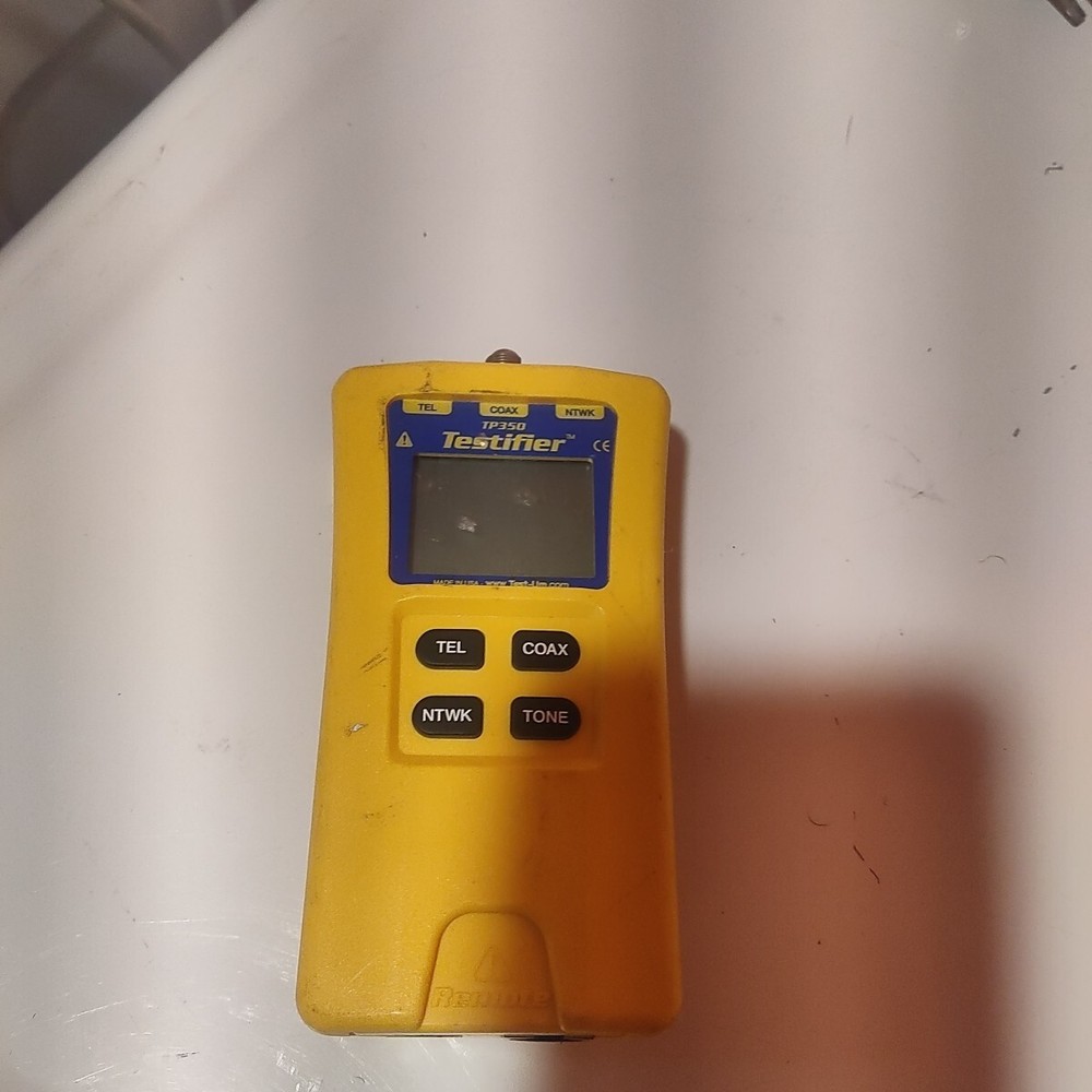 Test-um Testifier TP350 Tested NEED Battery