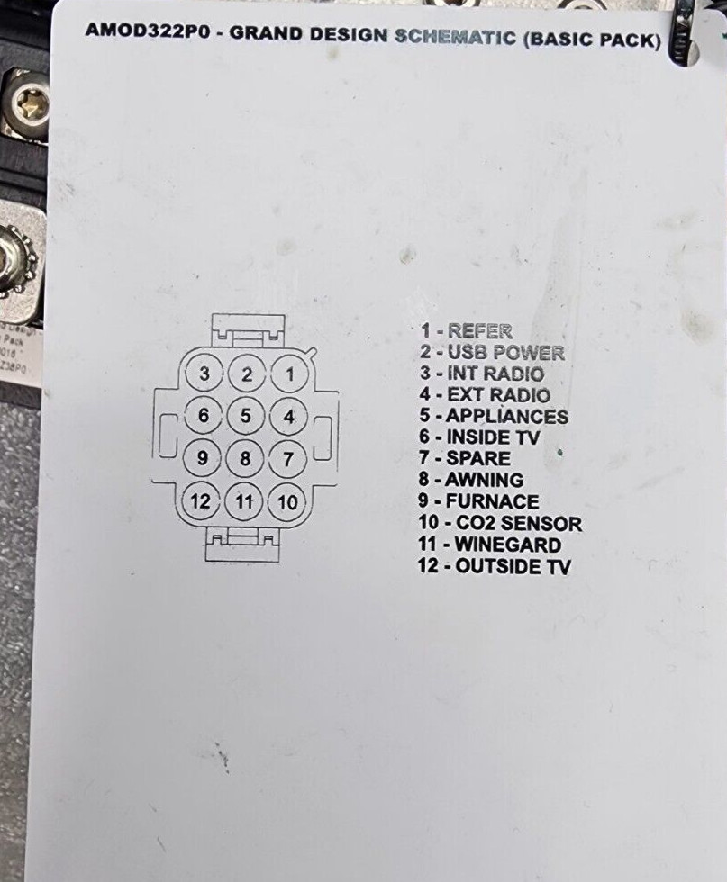 KISAE 32010016 BREAKER POWER DISTRIBUTION CONTROL PANEL *D2