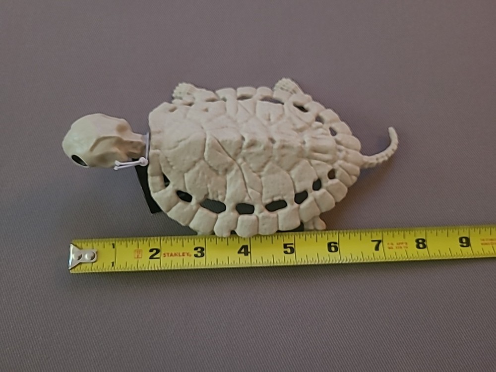 8" Skeleton Turtle Prop