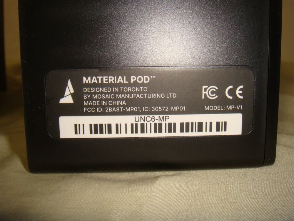 MOSAIC MANUFACTURING MP-V1 2 PACK MATERIAL PODS