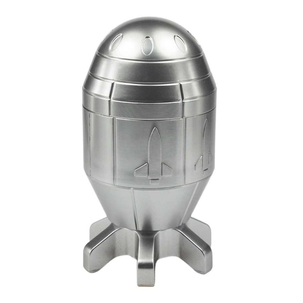 Funny Missile shaped Tobacco Grinder 4 Layer Spice Crusher for Kitchen Novetly