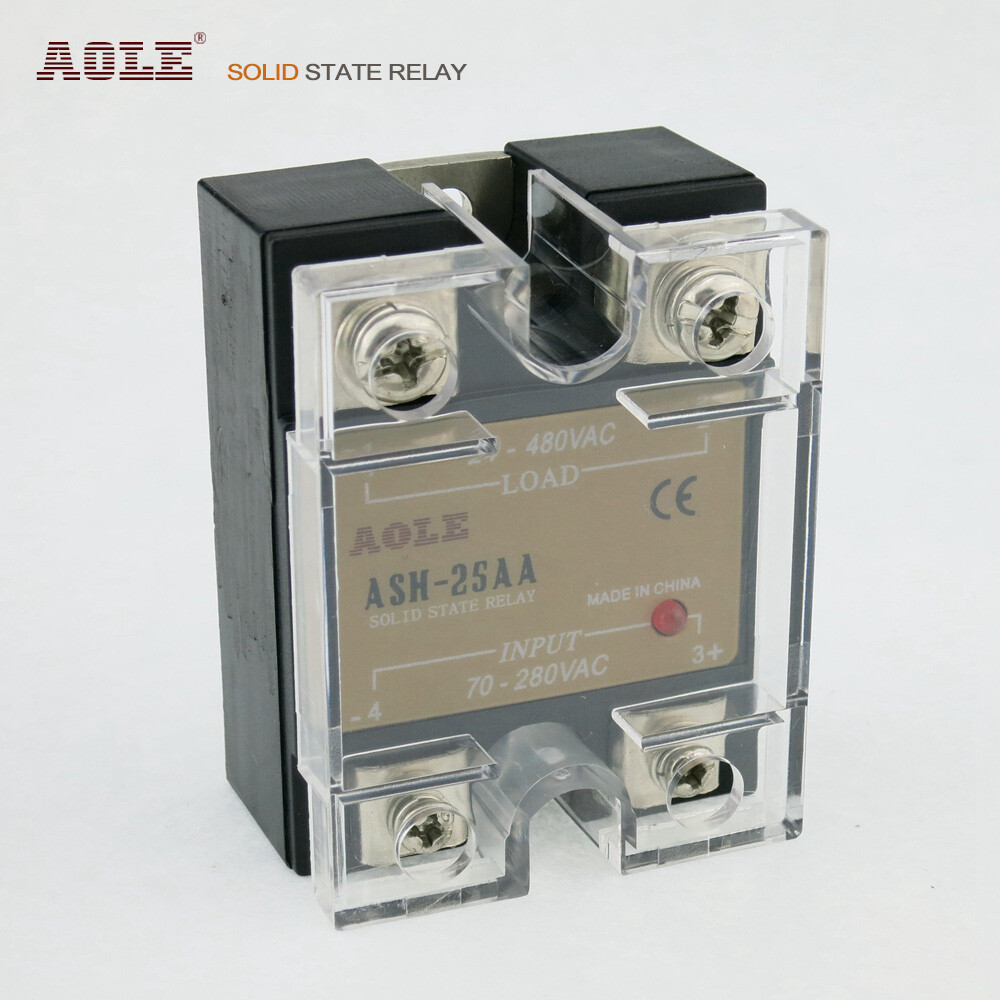 Single Phase Solid State Relay AC-AC 25A Module ASH-25AA