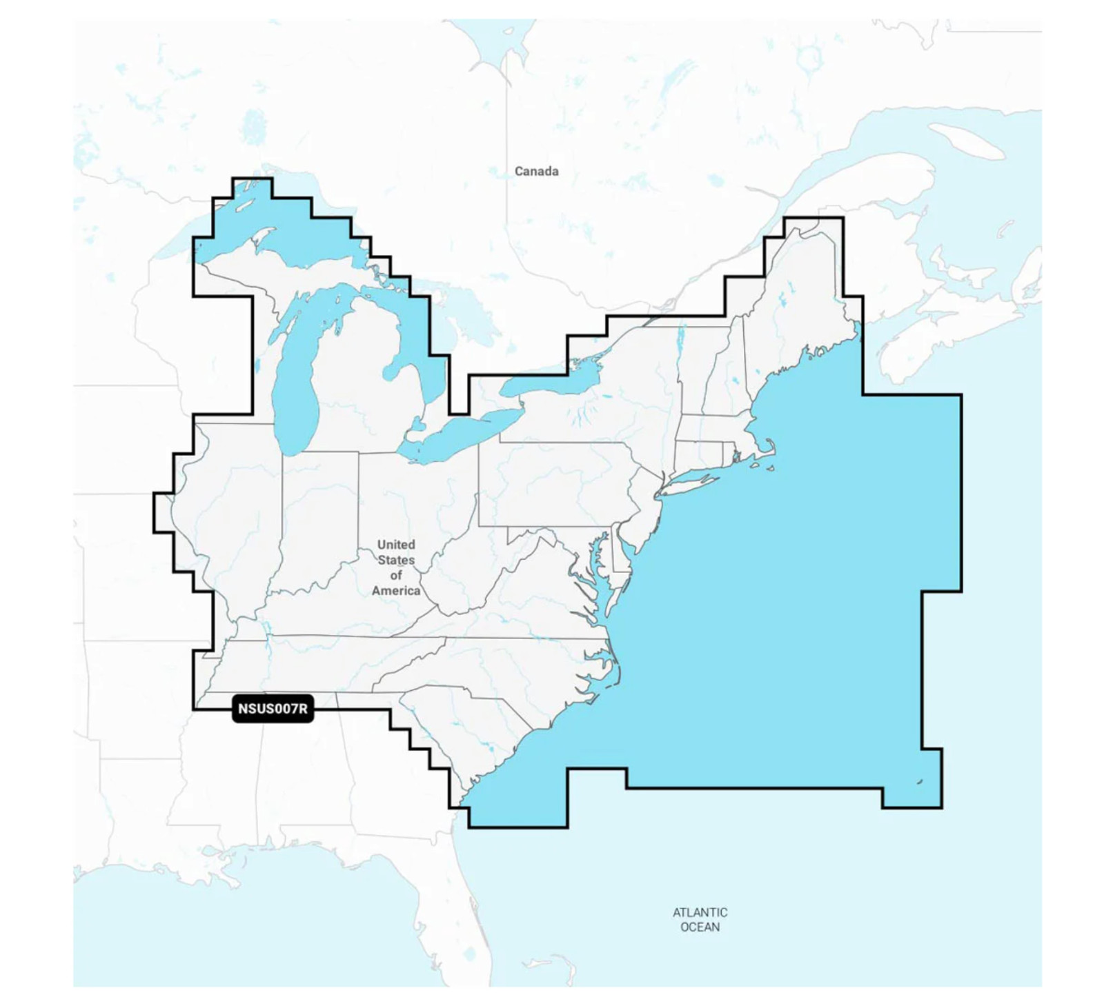 Garmin Navionics Plus Eastern US microSD Card 010-C1291-20