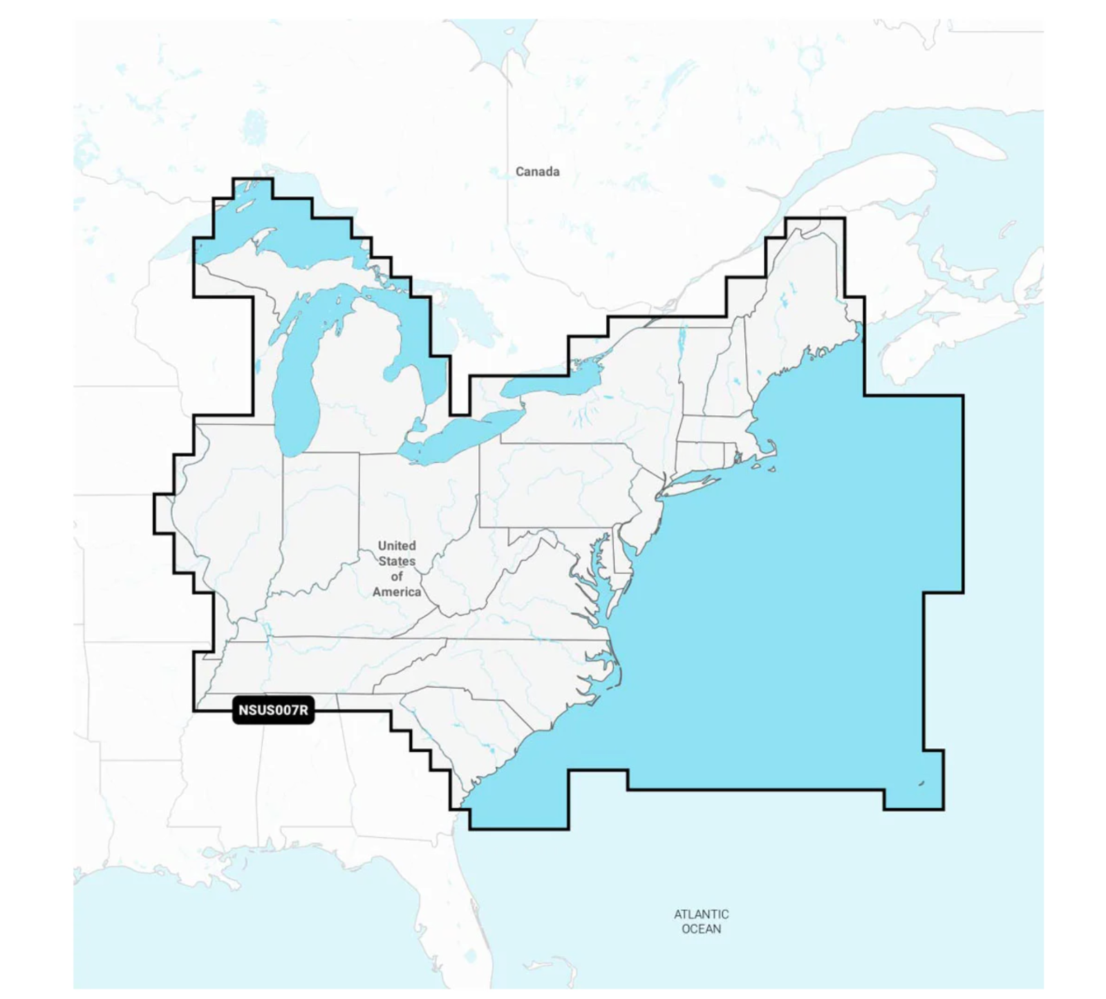 Garmin Navionics Plus Eastern US microSD Card 010-C1291-20