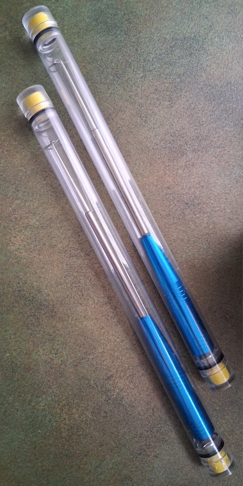 Fish Hook Remover Tool, Blue. 2 Pack.  New.