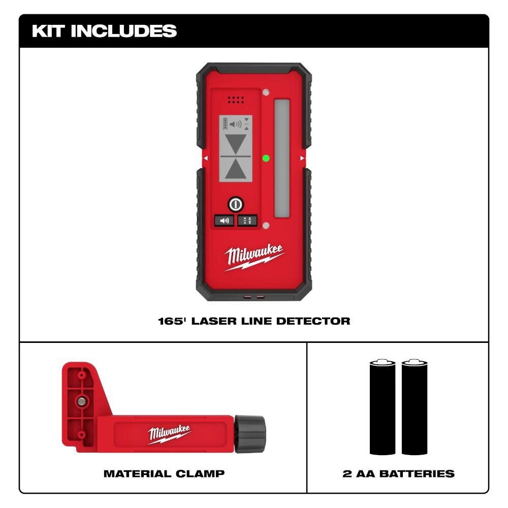 Milwaukee Laser Line Detector 165'