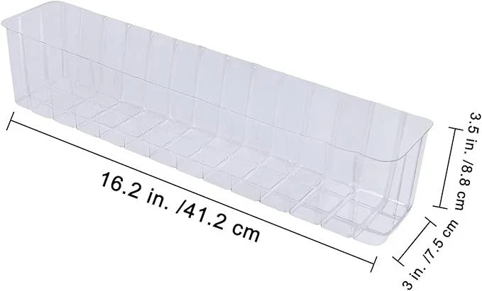 10 Pcs Plastic Planter Liners Clear Rectangular for Flower Box Window
