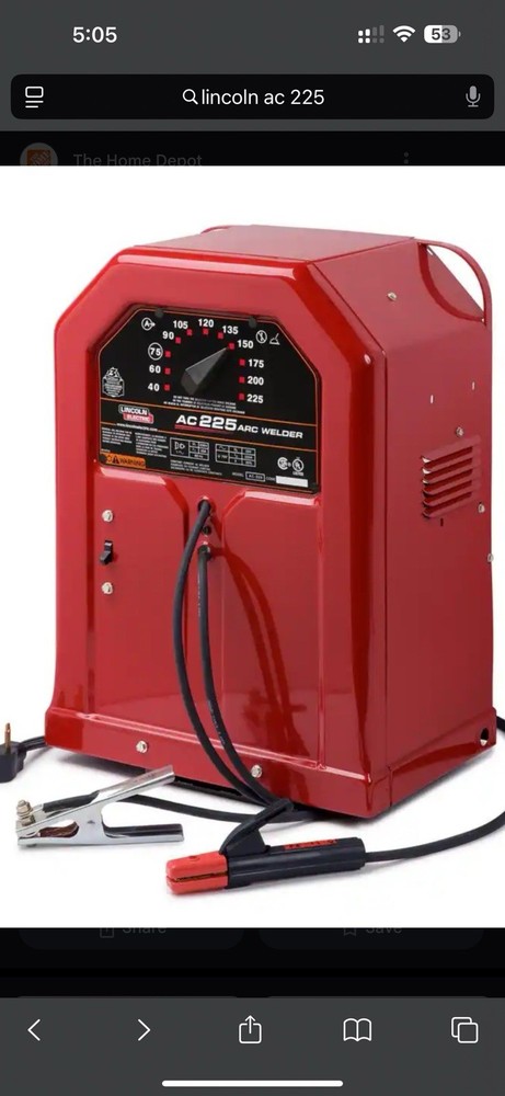 Lincoln AC-225 ARC Welder