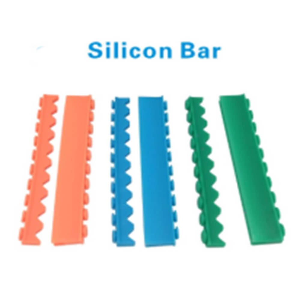 3 Pcs/Set Dental Instruments Cassette 10 Insert Replacement Silicone Rubber Plug