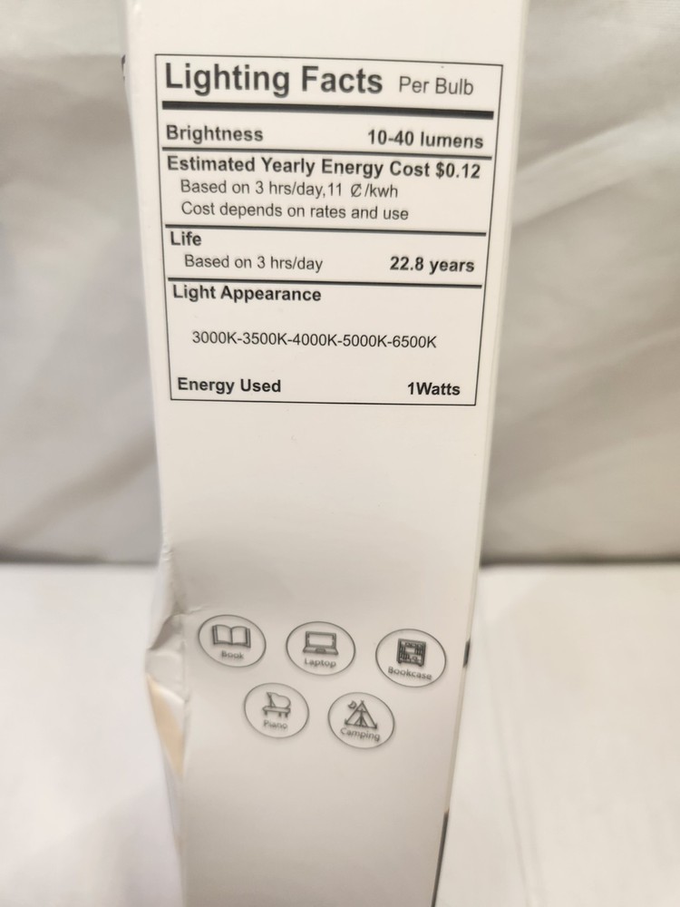 Rechargeable Book Clip Light
