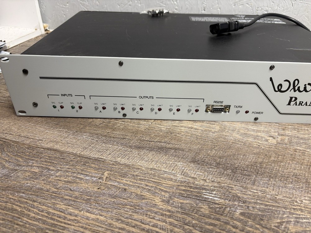 White Instruments Para Medic 26, Digital Speaker Processor / EQ / Crossover