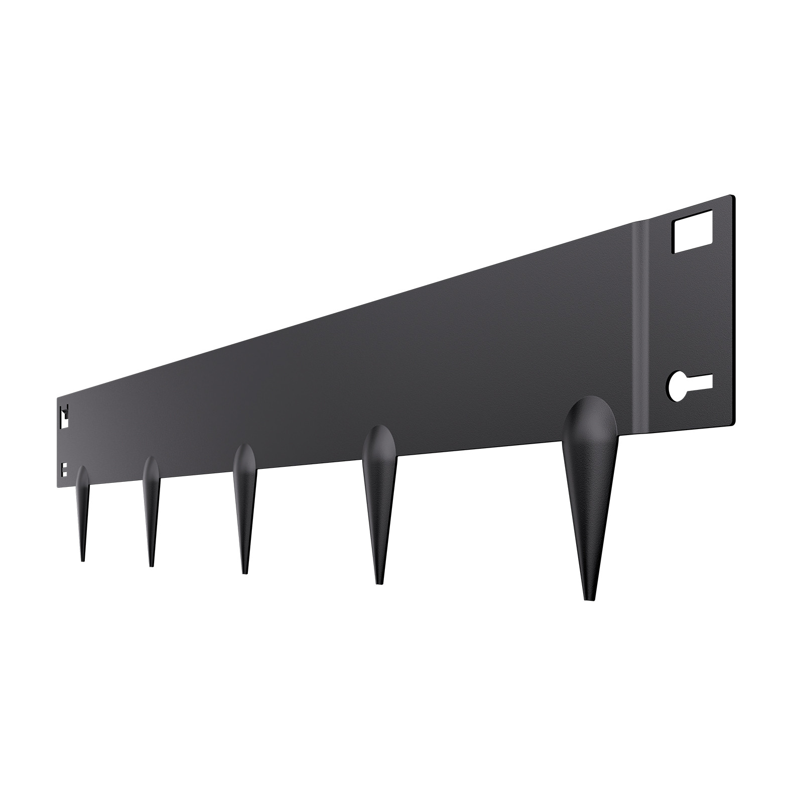 Steel Landscape Edging 5 Packs 39 x 4in Rust-Resistant Edging Border Black