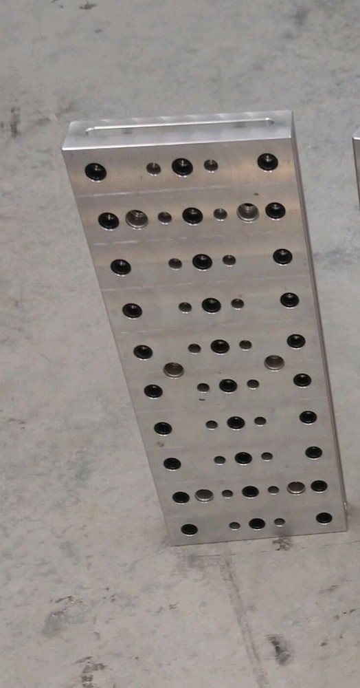 Chick Vise QwikStak 50 Quick Stack Modular Fixture Custom Faceplate